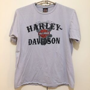 Harley Davidson T Shirt Mens Size XL Gray